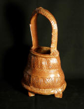 Tall Shino Basket